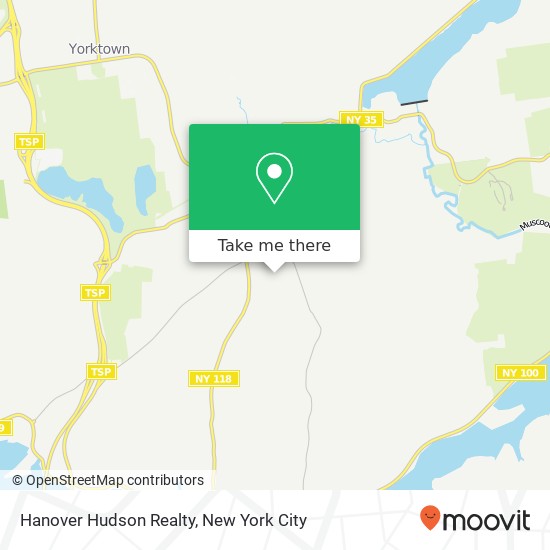 Hanover Hudson Realty map