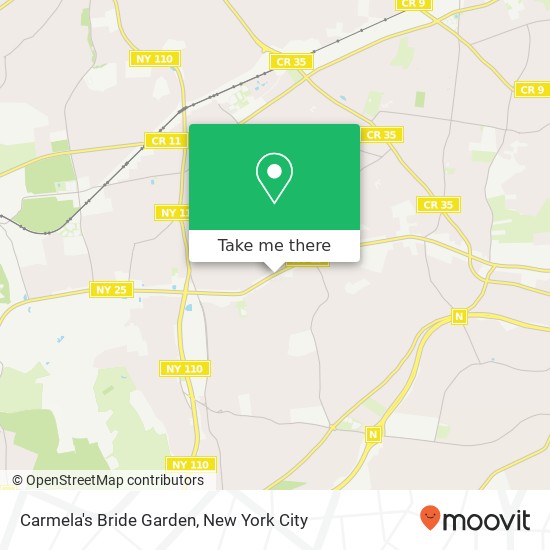 Mapa de Carmela's Bride Garden