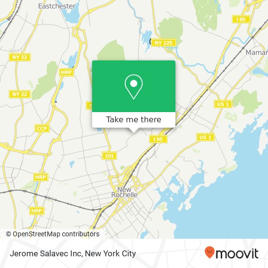 Mapa de Jerome Salavec Inc