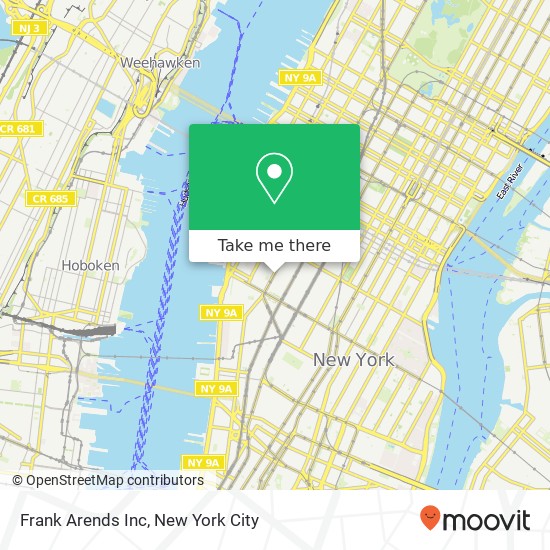 Mapa de Frank Arends Inc