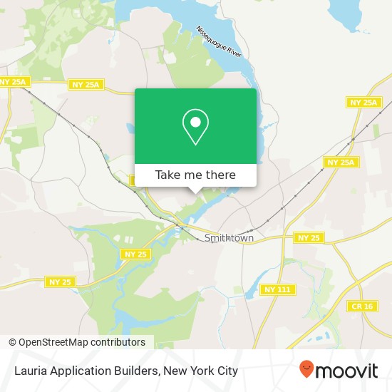 Lauria Application Builders map