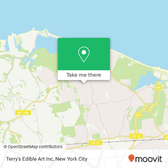 Terry's Edible Art Inc map