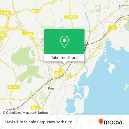 Mapa de Mavis Tire Supply Corp