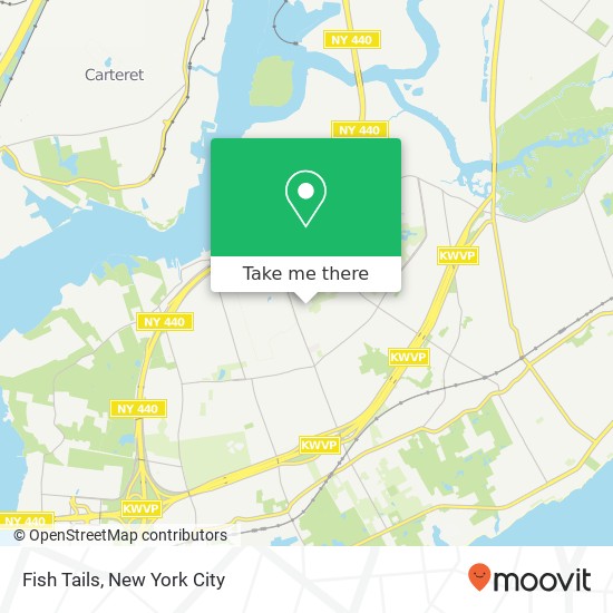 Fish Tails map