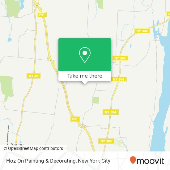 Floz-On Painting & Decorating map