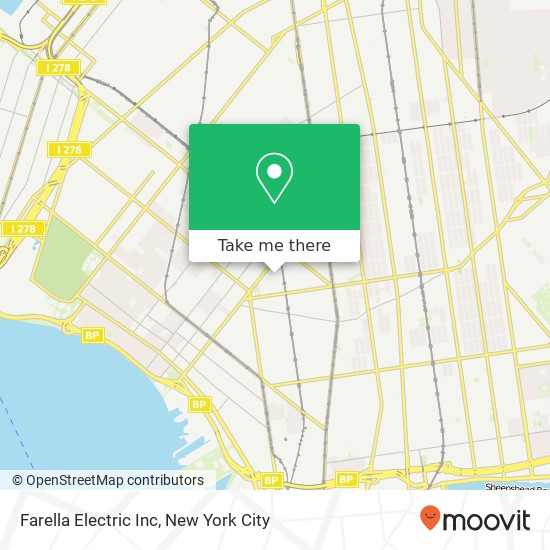 Mapa de Farella Electric Inc