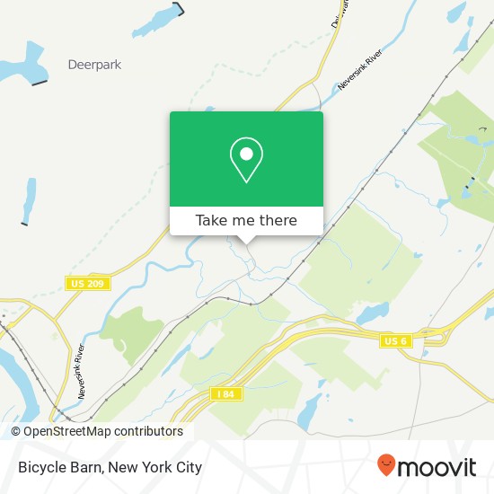 Bicycle Barn map