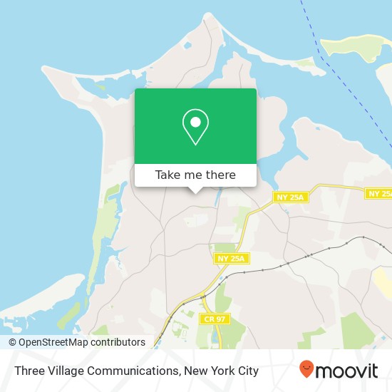Mapa de Three Village Communications