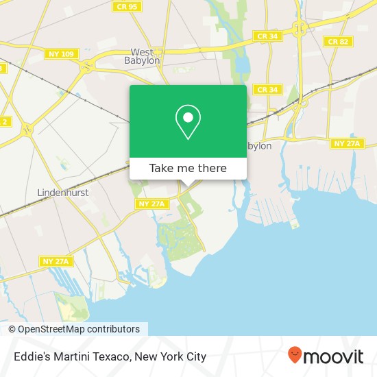 Mapa de Eddie's Martini Texaco