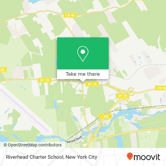 Riverhead Charter School map
