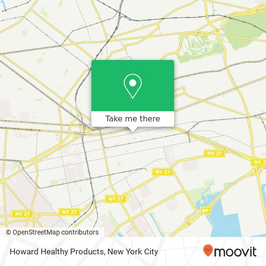 Howard Healthy Products map