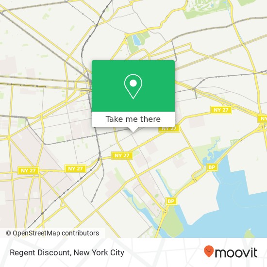 Regent Discount map