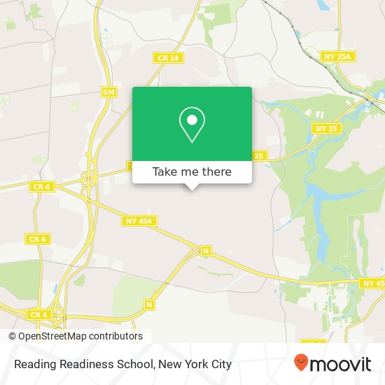 Reading Readiness School map