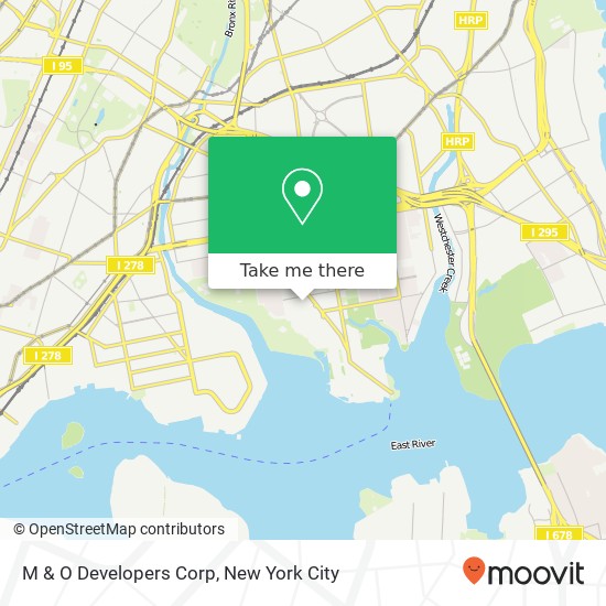 Mapa de M & O Developers Corp