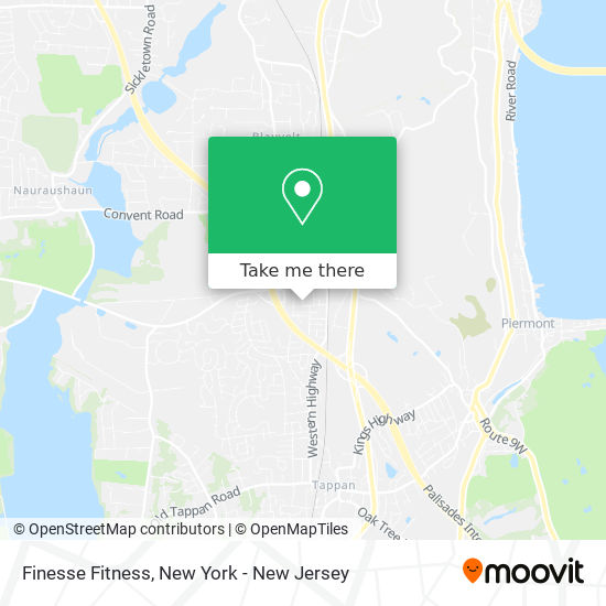 Finesse Fitness map