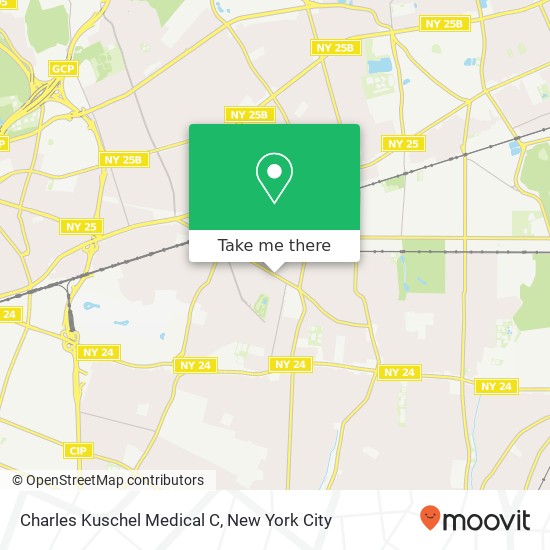 Mapa de Charles Kuschel Medical C