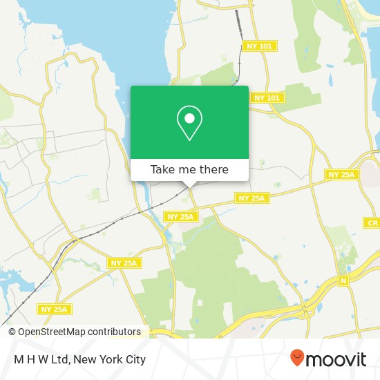 M H W Ltd map