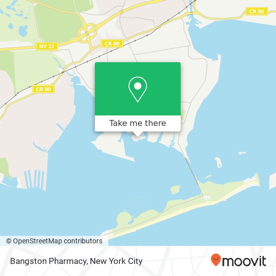 Bangston Pharmacy map