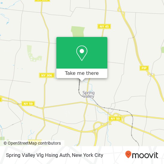 Spring Valley Vlg Hsing Auth map
