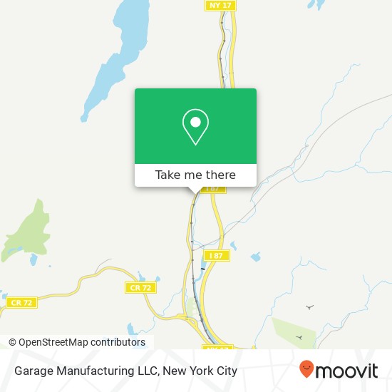 Garage Manufacturing LLC map
