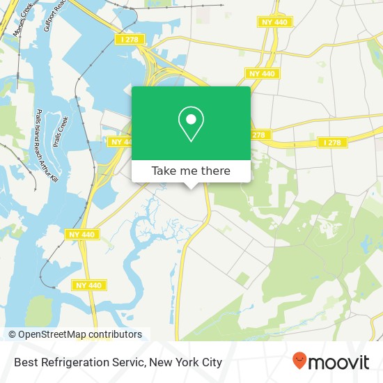 Best Refrigeration Servic map