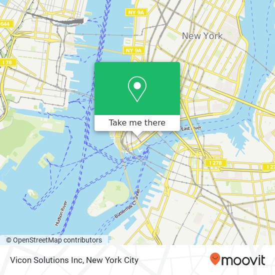 Vicon Solutions Inc map