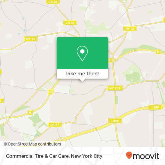 Commercial Tire & Car Care map