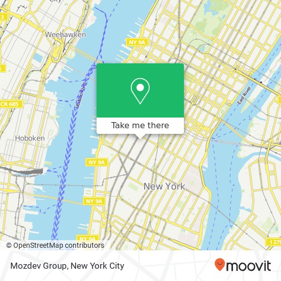 Mozdev Group map