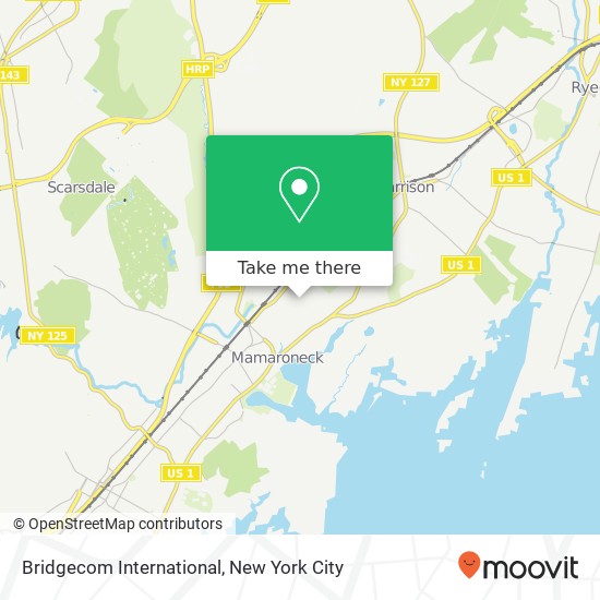 Bridgecom International map