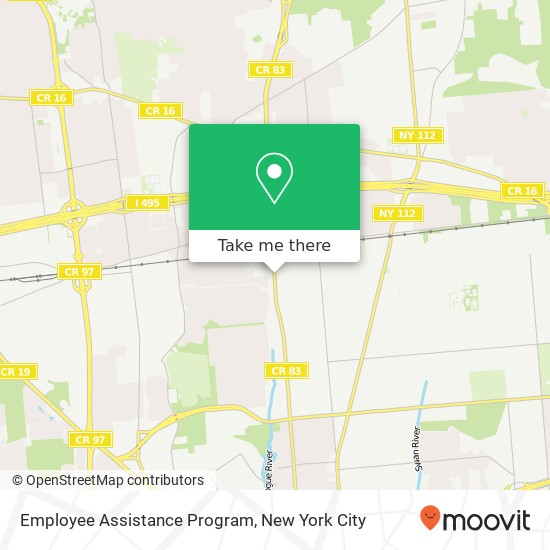 Employee Assistance Program map