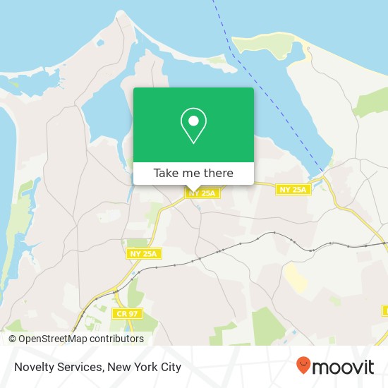 Novelty Services map