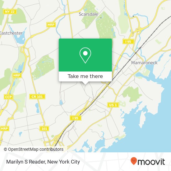 Marilyn S Reader map