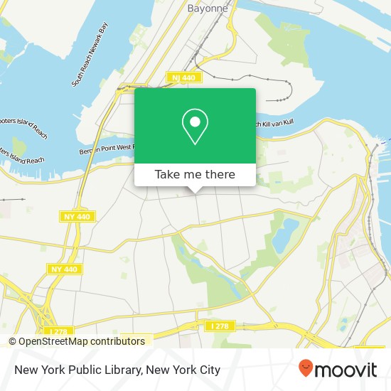 New York Public Library map