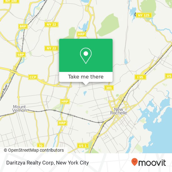 Daritzya Realty Corp map