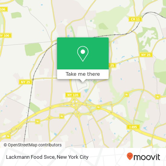 Lackmann Food Svce map