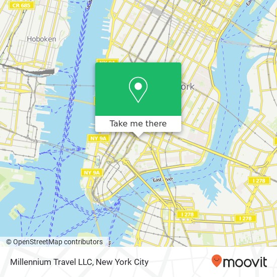 Millennium Travel LLC map