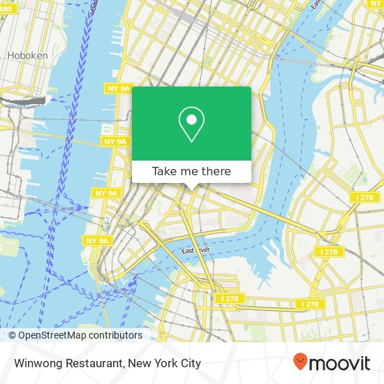 Winwong Restaurant map