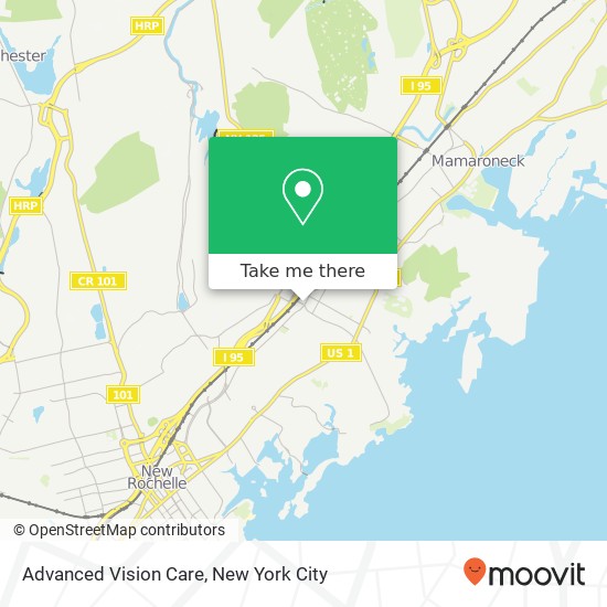 Mapa de Advanced Vision Care