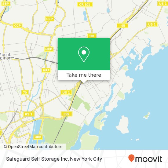 Safeguard Self Storage Inc map