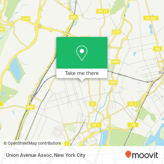 Union Avenue Assoc map