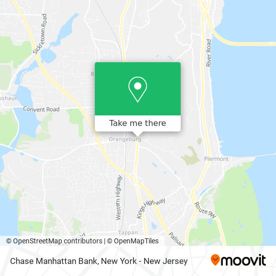 Chase Manhattan Bank map