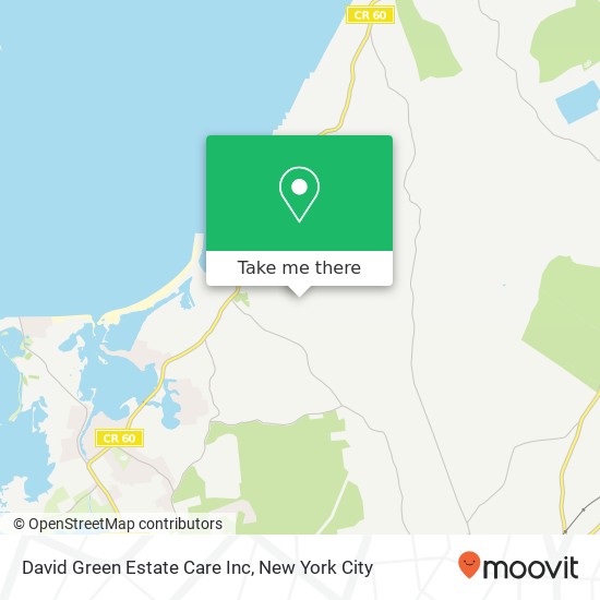 David Green Estate Care Inc map