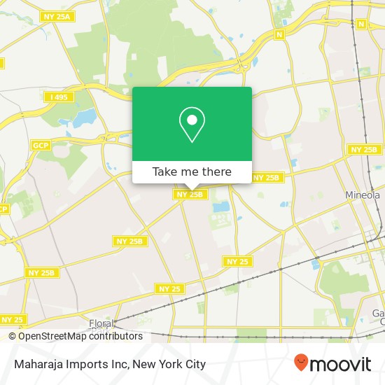 Maharaja Imports Inc map