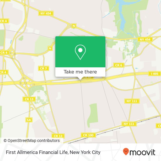 Mapa de First Allmerica Financial Life