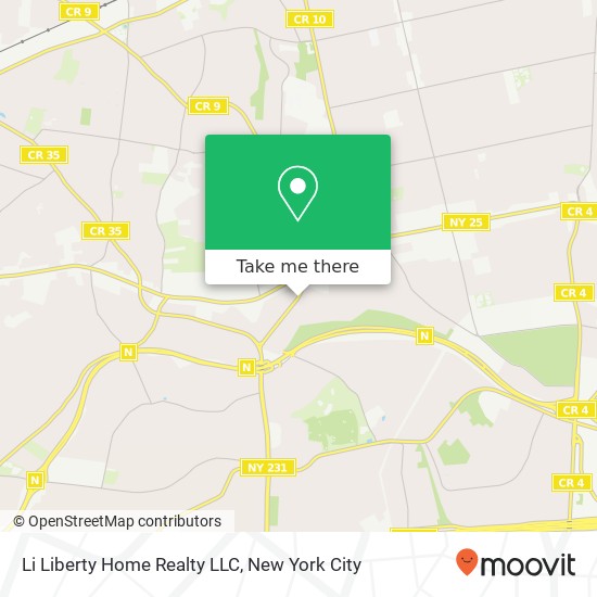 Mapa de Li Liberty Home Realty LLC