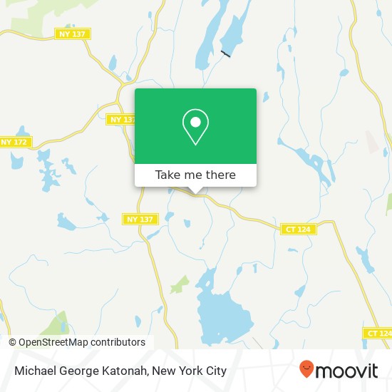 Michael George Katonah map