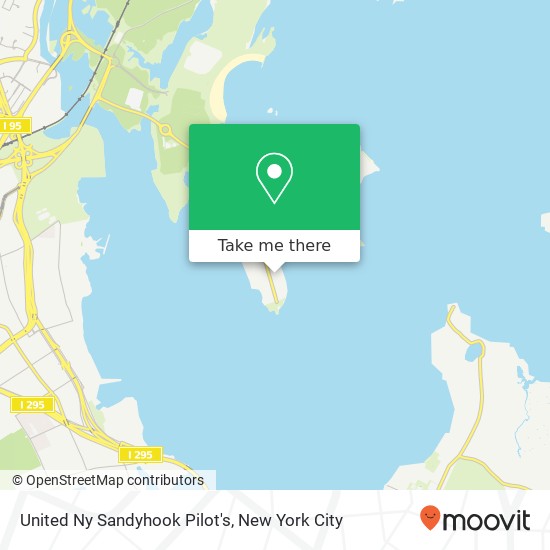 United Ny Sandyhook Pilot's map