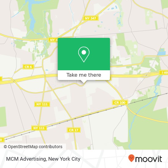 Mapa de MCM Advertising