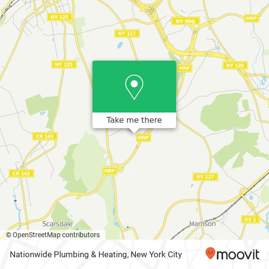 Nationwide Plumbing & Heating map