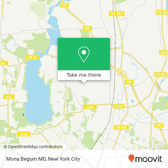 Mona Begum MD map
